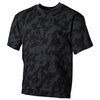SHORT SLEEVE T-SHIRT - AMERICAN ARMY STYLE - MFH® - NIGHT CAMO