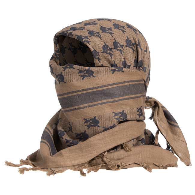 MULTIFUNCTIONAL SQUARE SCARF - "ATREUS SHEMAGH" - Pentagon® - COYOTE