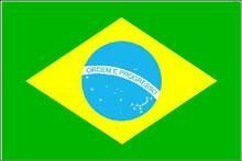 FLAG (91 x 152) cm BRAZIL