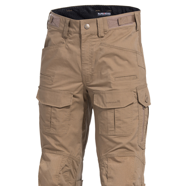 RIP-STOP PANTS - WOLF - PENTAGON - COYOTE - LENGTH 34 inch