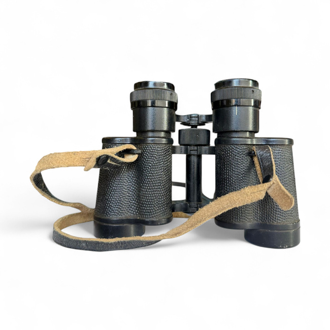 Vintage Binoculars with Neck Strap and Eyepiece Cover – БПЦ4 8x30 – USSR – Rare – Collectible – Military Surplus from the Romanian Army – In Good Condition
