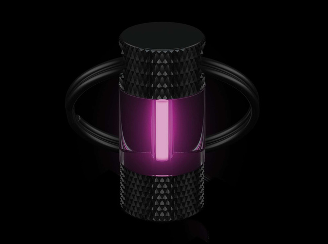 Key Ring Flashlight - Mini Glow Pink - Boker Plus