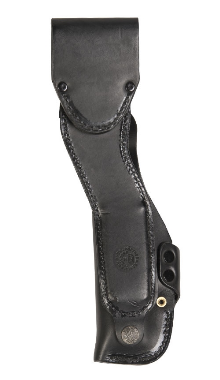 POLICE LEATHER HOLSTER 9MM USED