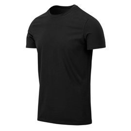 SLIM T-SHIRT - BLACK - HELIKON