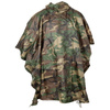 RIP-STOP PONCHO, RAINCOAT - 144 x 223 CM - MFH - WOODLAND CAMOUFLAGE
