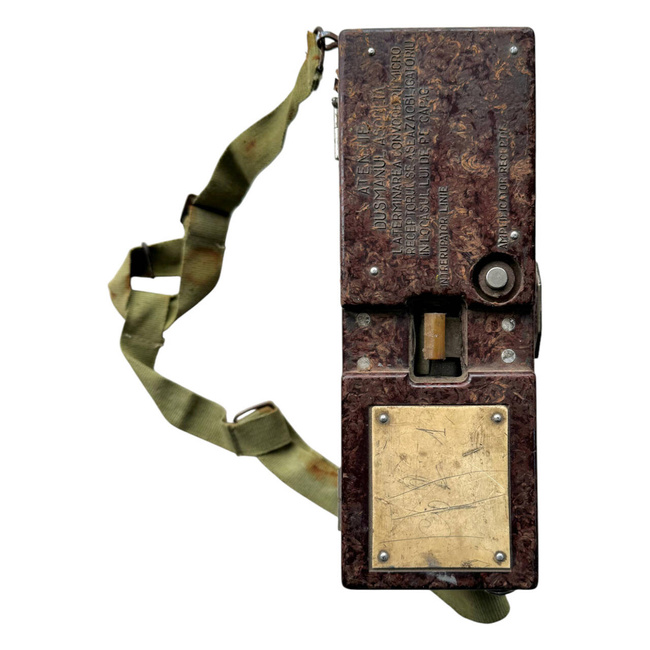 Military Campaign Phone, army, war, collection, old, vintage - Romanian Army Surplus - used