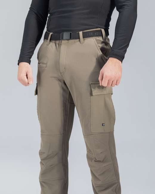 BDU 2.0 Pants with Elastic Waist and Fleece Lining - Arctic - K05068 - Black - Pentagon - Length 34 inches