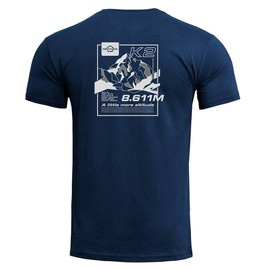 T-SHIRT - AGERON K2 MOUNTAIN - Pentagon® - MIDNIGHT BLUE