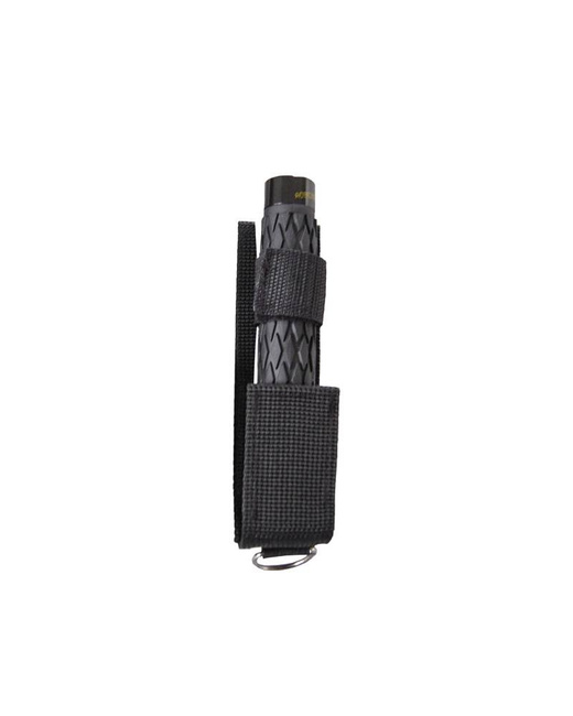 TELESCOPIC BATON WITH POUCH - BLACK - Mil-Tec - 16/41 CM