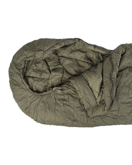 Sleeping bag, Carinthia - Military surplus from the Belgium/ Czech army - OD Green - Used