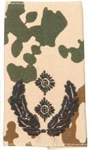 GERMAN ARMY TROPICAL CAMO/BLACK SHOULDER LOOPS ´OBERSTLEUTNANT´