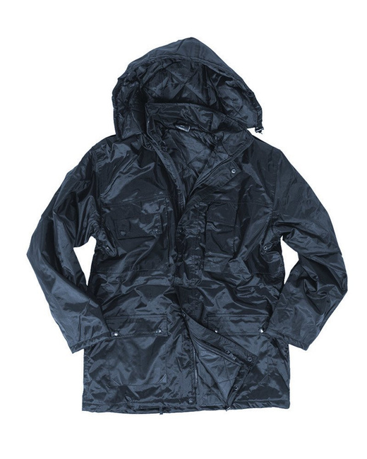 PARKA DUBON Dark Blue WITH HOOD