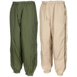 GB THERMAL PANTS - REVERSIBLE GREEN/KHAKI - MILITARY SURPLUS - USED