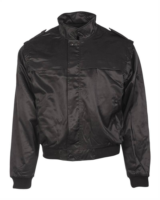BLACK SECURITY ZIP-OFF BLOUSON
