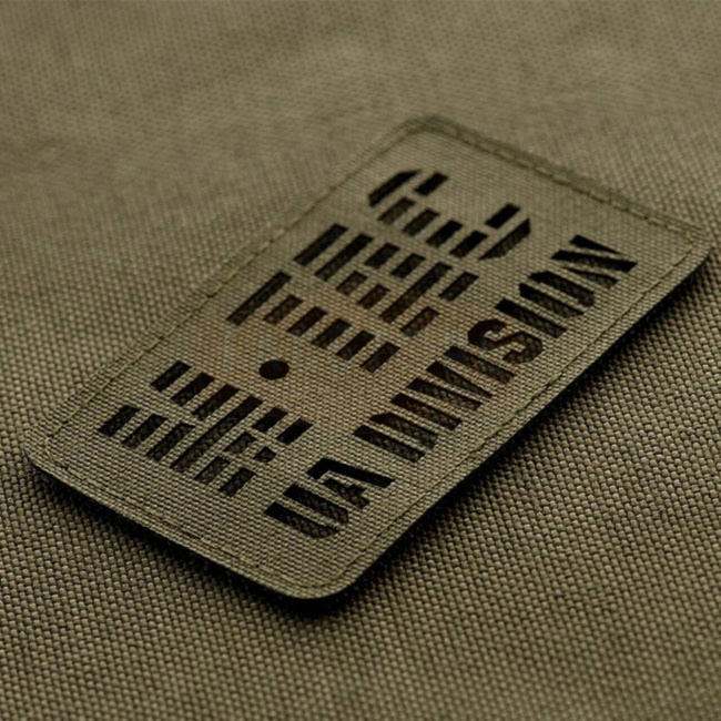 UA DIVISION END TO END LASER CUT PATCH - RANGER GREEN - M-TAC