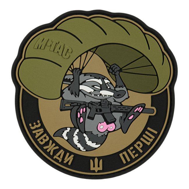 PATCH RACCOON PVC - COLORFUL - M-TAC