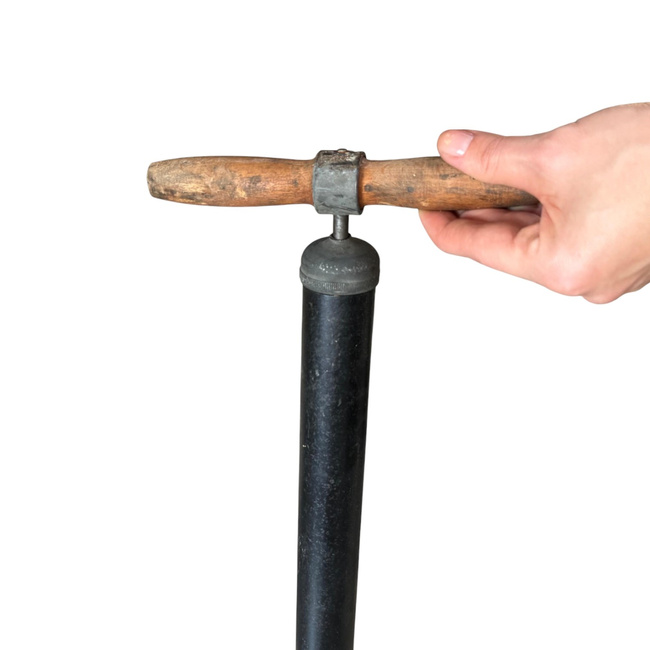 Manual Air Pump - Vintage - Romanian Army Military Surplus - In Good Condition