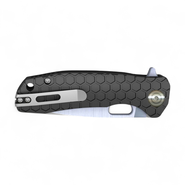 Pocket Knife - Honey Badger Flipper D2 Large - Black