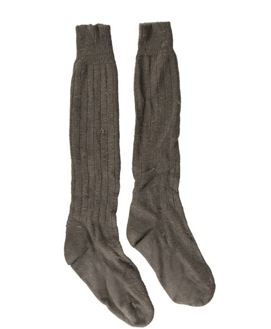 LONG SOCKS FOR BOOTS -  STONE-OD - GERMAN MILITARY SURPLUS - USED