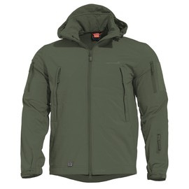 WATERPROOF RAIN JACKET - ARTAXES SOFTSHELL - PENTAGON® - OLIVE GREEN