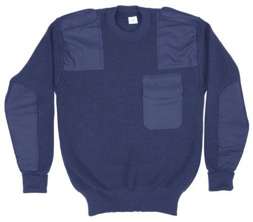 GERMAN NAVY STYLE BLUE COMMANDO SWEATER XL