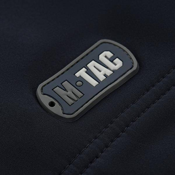 POLICE SOFTSHELL JACKET, DARK NAVY BLUE - M-TAC