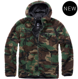 TEDDYFLEECE WORKER JACKET - WOODLAND - BRANDIT