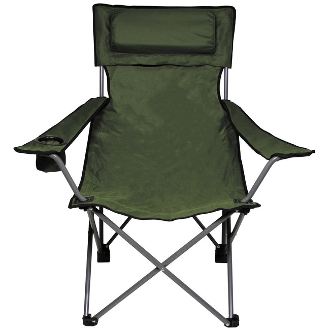 Folding Chair, "De Lux", green