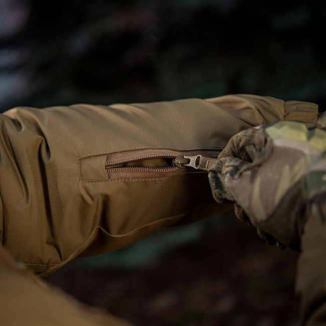 Winter Jacket for Temperatures Down to -20 Degrees Celsius - Alpha Gen.III Pro Primaloft - Coyote - M-Tac