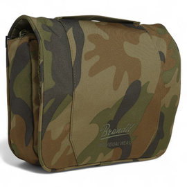 Toiletry Bag - Large - Woodland - Brandit