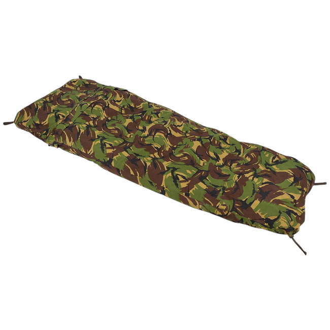 SLEEPING BAG - HOOPED BIVY - DUTCH ARMY MILITARY SURPLUS - CAMO - USED