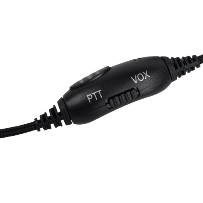 Headphones with Microphone for UV-5R - BAOFENG - K-HW01 - Kenwood Plug - 17075