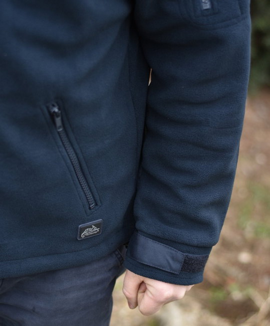 POLAR JACKET - CLASSIC ARMY - Helikon Tex - NAVY BLUE -  WITH EMBLEMS - ANP
