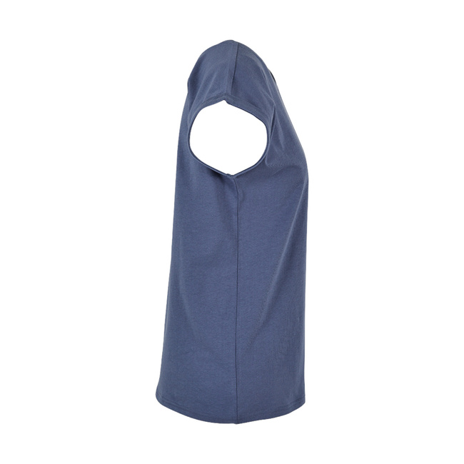 WOMEN'S T-SHIRT - FORVERT PRINT - VINTAGE BLUE - FONTANA - BRANDIT