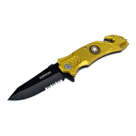 KNIFE WITH ASSISTED OPENER ARMY RESCUE - MAGNUM BY BOKER
