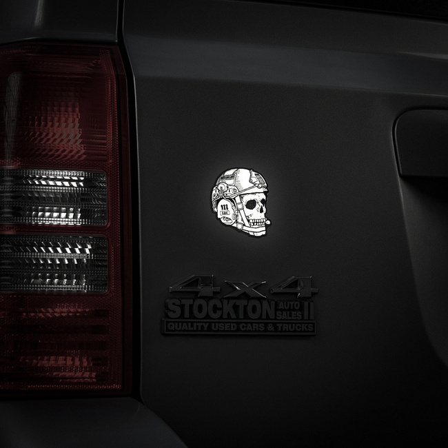 Reflective Sticker - Operator - Black - M-Tac