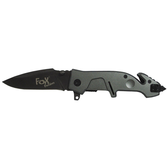 Jack Knife, one-handed, belt cutter, black