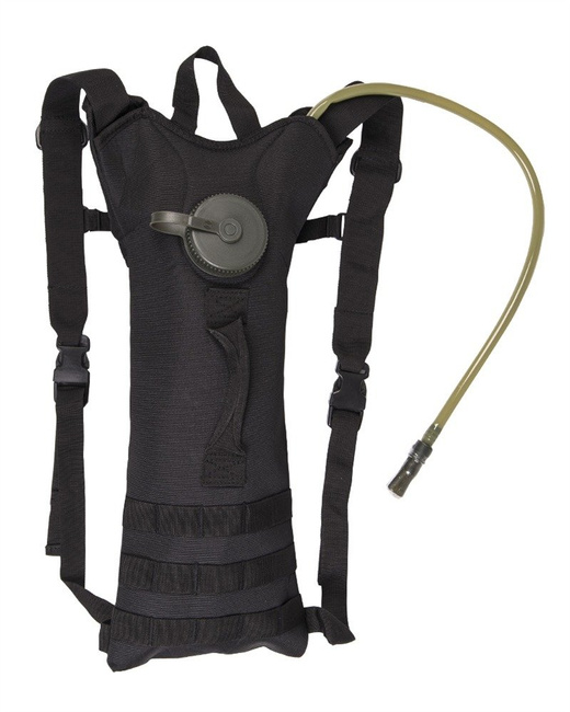 WATER PACK WITH STRAPS - "BASIC" - 3 L - Mil-Tec® - BLACK