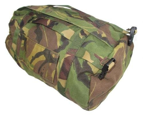 CARRY BAG - MILITARY SURPLUS FROM DUTCH ARMY, DPM CAMOUFLAGE - USED