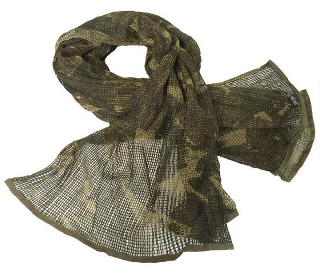NET SCARF PES - 190x90 CM - Mil-Tec - BRITISH DPM CAMO