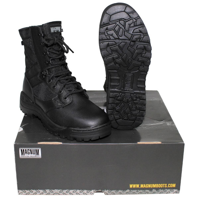 BOOTS - MAGNUM SCORPION - BLACK - MILITARY SURPLUS - LIKE NEW