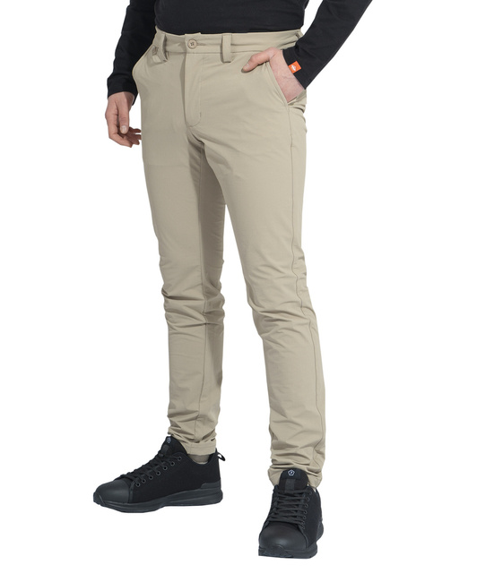 CHINO PANTS - ALLURE - PENTAGON - TERRA BROWN - LENGTH 34 inch