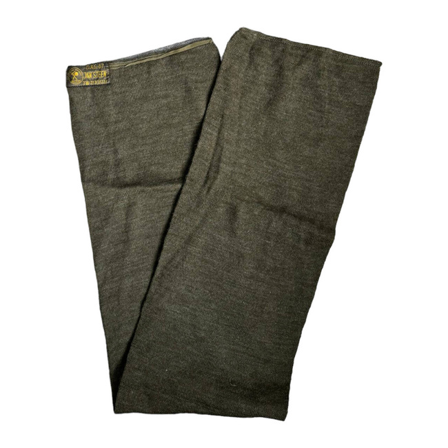 WOOL SCARF - 1960 - GREEN OD - MILITARY SURPLUS - IN GOOD CONDITION