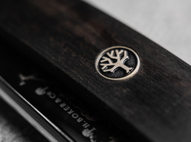 STRAIGHT RAZOR KNIFE - S.S. SAINT LOUIS - BLACK 