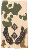 GERMAN ARMY TROPICAL CAMO/BLACK SHOULDER LOOPS ´OBERSTLEUTNANT´