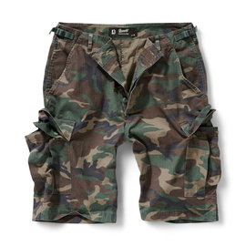 BDU Ripstop Shorts - Woodland - Brandit