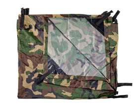 MULTI-PURPOSE TARPAULIN - "TARP BASHA" - 2 x 2.5 M - WOODLAND