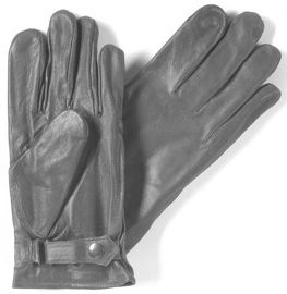 GLOVES GERMAN GREY LINED LEATHER IMPORT