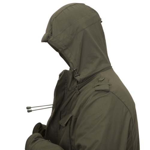 COVERT M-65 JACKET - EARTH BROWN/ BLACK - HELIKON