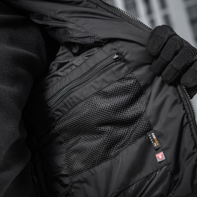 Winter Jacket for Temperatures Down to -20 Degrees Celsius - Alpha Gen.III Pro Primaloft - Black - M-Tac